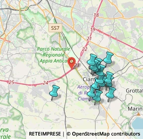 Mappa A90, 00178 Roma RM, Italia (3.76867)