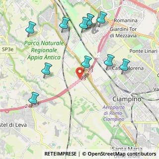 Mappa A90, 00178 Roma RM, Italia (2.55545)