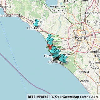 Mappa 00054 Focene RM, Italia (8.53923)