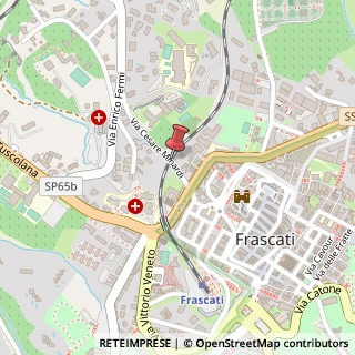 Mappa Via Cesare Minardi, 12, 00044 Frascati, Roma (Lazio)
