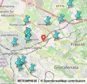 Mappa Vicolo Grotte Maria, 00044 Frascati RM, Italia (2.53933)