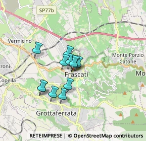 Mappa Vicolo Luciano Manara, 00044 Frascati RM, Italia (1.20417)