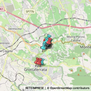 Mappa Via Nino Bixio, 00044 Frascati RM, Italia (0.72286)