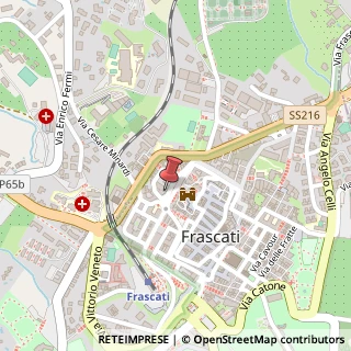 Mappa Via Borgo San Rocco, 1/7, 00044 Frascati, Roma (Lazio)