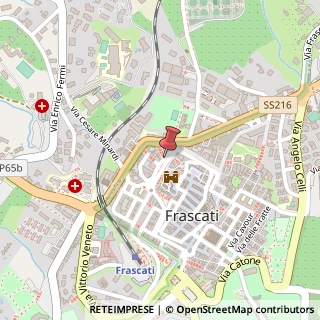 Mappa Via Borgo S. Rocco, 00044 Frascati RM, Italia, 00044 Frascati, Roma (Lazio)