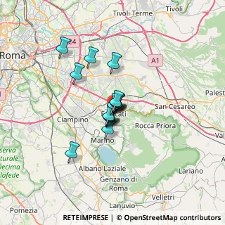 Mappa Via Borgo S. Rocco, 00044 Frascati RM, Italia (4.10133)