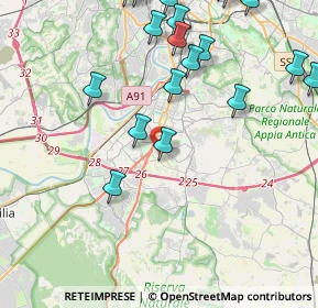 Mappa Via Gide, 00143 Roma RM, Italia (5.7085)