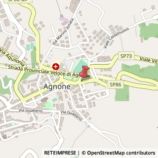 Mappa Via Valle di San Lorenzo,  10, 86081 Agnone, Isernia (Molise)