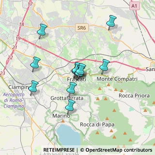 Mappa Via Patrizi, 00044 Frascati RM, Italia (2.78077)
