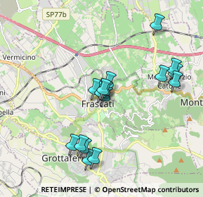 Mappa Via Pietro Gagliardi, 00044 Frascati RM, Italia (1.85)