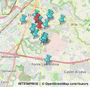 Mappa Maximo Shopping Center, 00143 Roma RM, Italia (1.54105)
