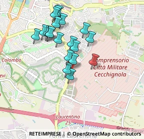 Mappa Maximo Shopping Center, 00143 Roma RM, Italia (0.8725)