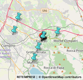 Mappa Via Antico Frascati, 00044 Frascati RM, Italia (2.11364)