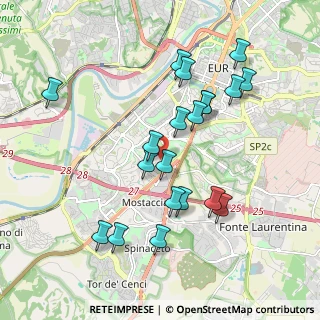 Mappa Via Michelangelo Peroglio, 00144 Roma RM, Italia (2.0205)
