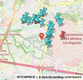Mappa Via James Joyce, 00143 Roma RM, Italia (0.8485)