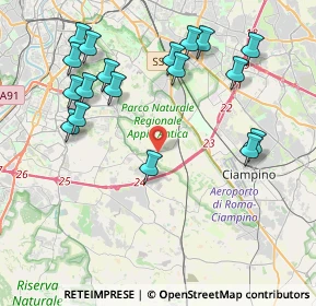 Mappa Via Amedeo Momo Simonetti, 00178 Roma RM, Italia (4.77778)