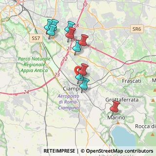 Mappa Via Petrizzi, 00118 Roma RM, Italia (3.81182)