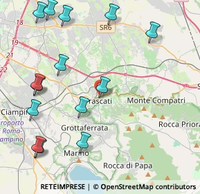 Mappa Via Gregoriana, 00044 Frascati RM, Italia (5.5)