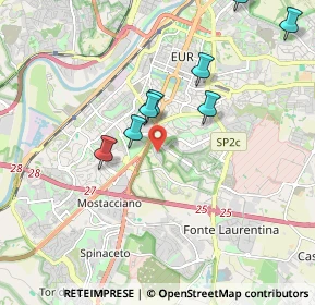 Mappa Via Proust, 00143 Roma RM, Italia (2.65545)