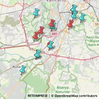 Mappa Parco della Cisterna Romana, 00144 Roma RM, Italia (4.83571)