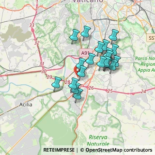 Mappa Parco della Cisterna Romana, 00144 Roma RM, Italia (3.157)