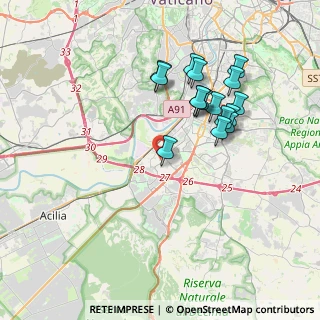 Mappa Parco della Cisterna Romana, 00144 Roma RM, Italia (3.755)