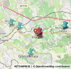 Mappa Via Cesare Minardi, 00044 Frascati RM, Italia (1.58154)