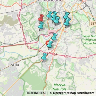 Mappa Via Beato Battista Spagnoli, 00144 Roma RM, Italia (4.21857)