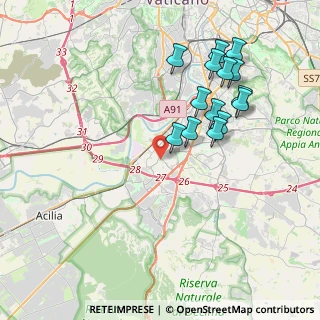 Mappa Via Beato Battista Spagnoli, 00144 Roma RM, Italia (4.17643)