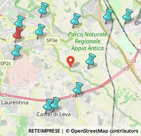 Mappa Via Andrea Casadei, 00178 Roma RM, Italia (2.91417)