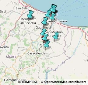 Mappa Viale Cappuccini, 86035 Larino CB, Italia (15.4905)