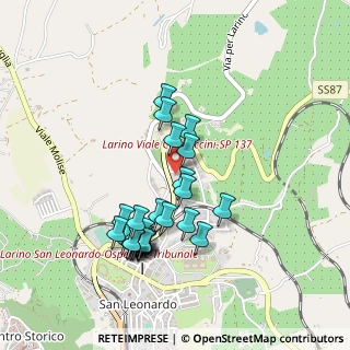 Mappa Viale Cappuccini, 86035 Larino CB, Italia (0.46786)