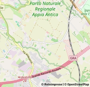 Mappa Via Amedeo Momo Simonetti, 00178 Roma RM, Italia (0.72308)