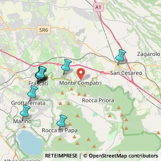 Mappa , 00040 Monte Compatri RM, Italia (5.06909)