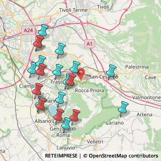 Mappa , 00040 Monte Compatri RM, Italia (9.332)