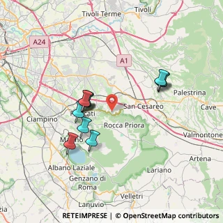Mappa , 00040 Monte Compatri RM, Italia (6.79636)