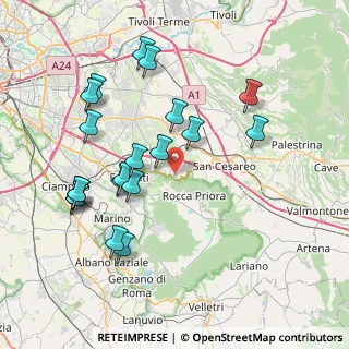 Mappa , 00040 Monte Compatri RM, Italia (8.643)