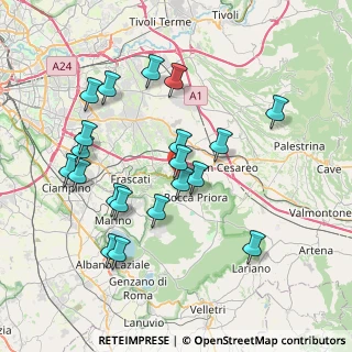 Mappa , 00040 Monte Compatri RM, Italia (8.094)