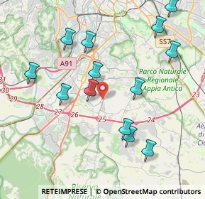 Mappa Via Francesco Sapori snc, 00143 Roma RM, Italia (4.51)