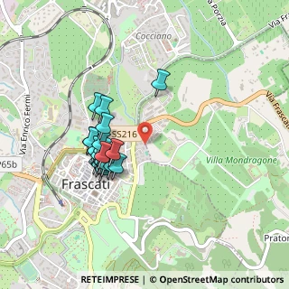 Mappa Via Biagio Budellacci, 00044 Frascati RM, Italia (0.4205)