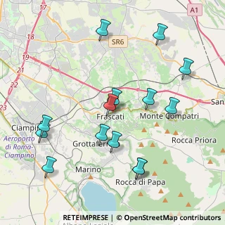 Mappa SNC, 00044 Frascati RM, Italia (4.61571)