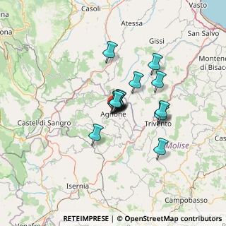 Mappa Via Marconi, 86081 Agnone IS, Italia (8.65625)