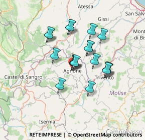 Mappa Via Marconi, 86081 Agnone IS, Italia (11.57556)