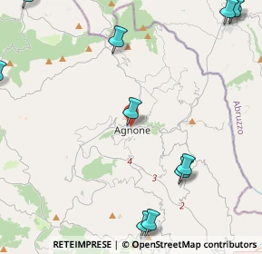 Mappa Via Marconi, 86081 Agnone IS, Italia (6.75727)
