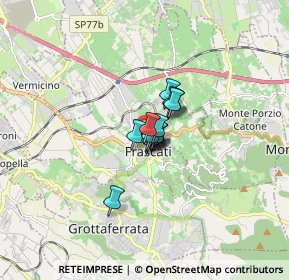 Mappa Via Brigida Postorino, 00044 Frascati RM, Italia (0.67071)