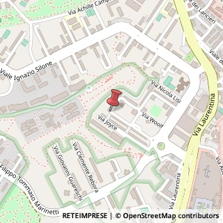 Mappa Via Paolo Buzzi, 191, 00143 Roma, Roma (Lazio)