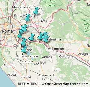Mappa Via Prato, 00030 San Cesareo RM, Italia (13.69091)
