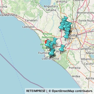 Mappa Fiumicino, 00054 Isola Sacra , Italia (14.0235)