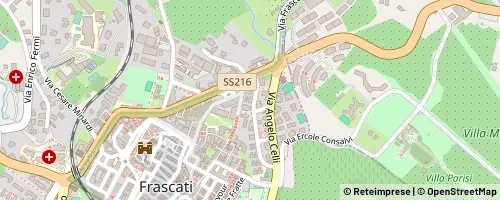 Mappa Frascati