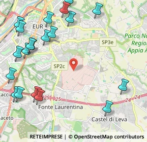 Mappa Via dei Carristi, 00143 Roma RM, Italia (3.063)